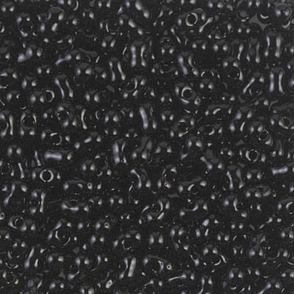 Miyuki Berry Beads - #0401 Black Opaque