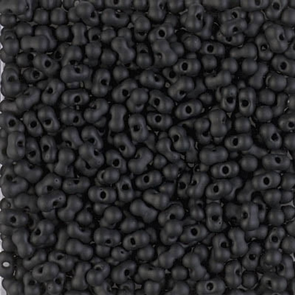 Miyuki Berry Beads - #0401F Black Opaque Matte