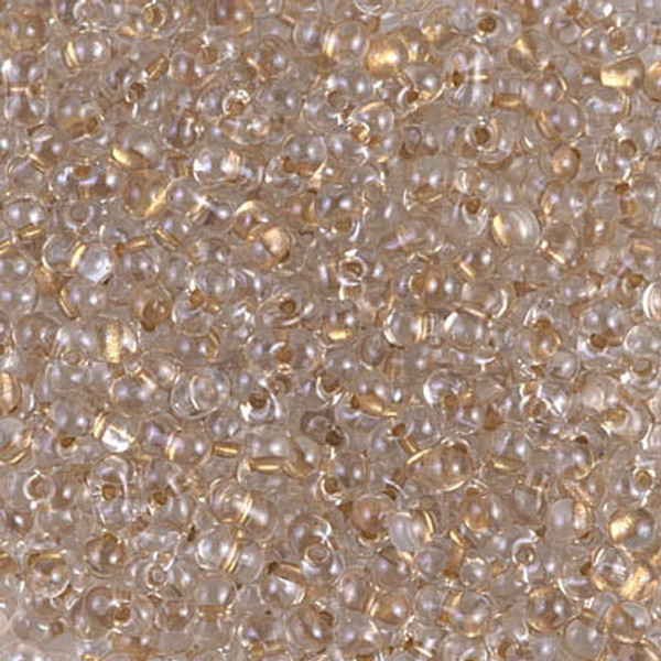 Miyuki Berry Beads - #1521 Beige Inside Color Lined Sparkle