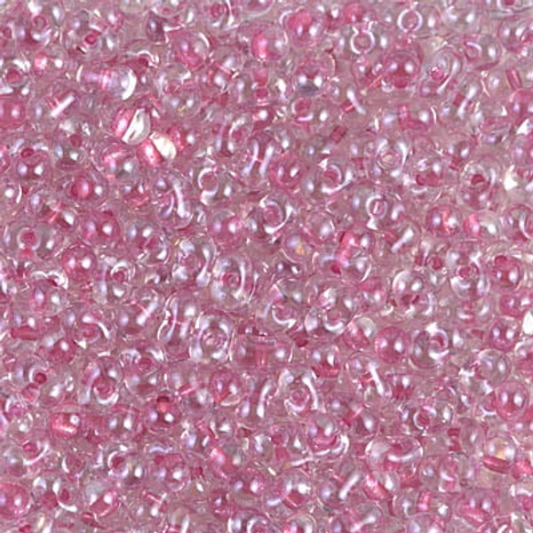 Miyuki Berry Beads - #1524 Peony Pink Inside Color Lined Sparkle