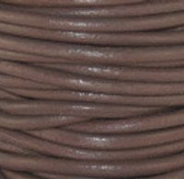 Round Leather Cord, 1.5mm: England