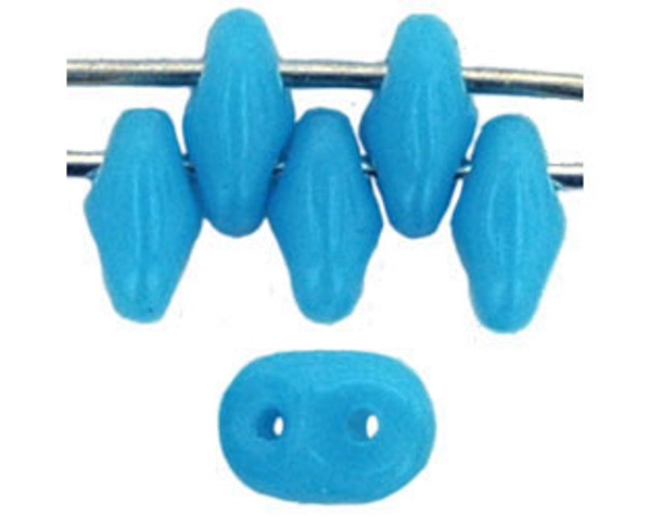 SuperDuo Bead - #6303 Blue Turquoise