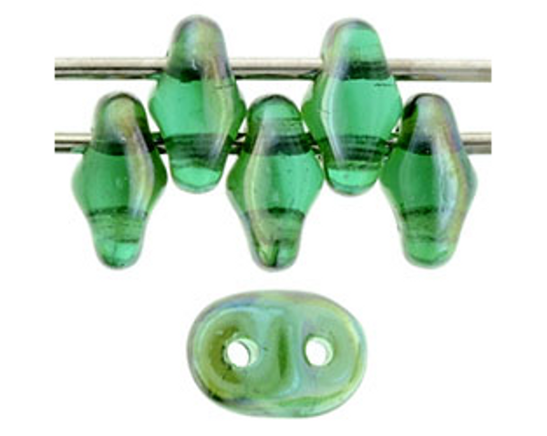 SuperDuo Bead - #Z5072 Emerald Celsian