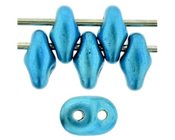 SuperDuo Bead - #24206 Metalust - Turquoise
