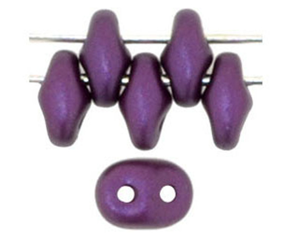 SuperDuo Bead - #25032 Pearl Coat - Purple Velvet