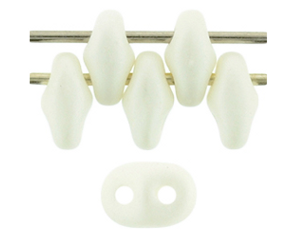 SuperDuo Bead - #29571 Saturated - White