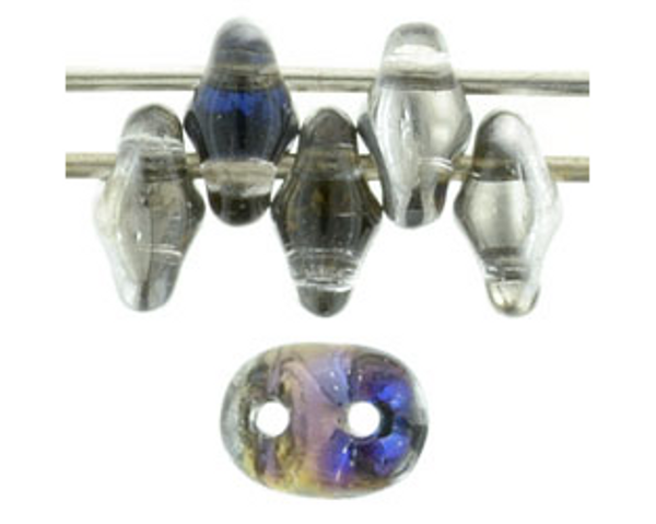 SuperDuo Bead - #29536 Silver Blue