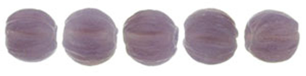 3mm Melon Shaped - Milky Amethyst (100pcs)