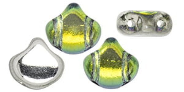 Ginkgo Leaf Bead - Backlit - Uranium