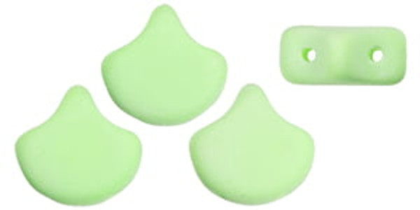 Ginkgo Leaf Bead - Bondeli Lime