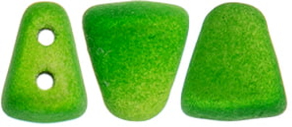 Matubo 2-Hole Nib-Bit - #24305 Metalust - Apple Green Matte
