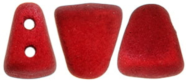 Matubo 2-Hole Nib-Bit - #24309 Metalust - Lipstick Red Matte