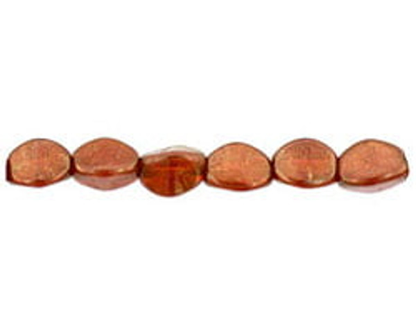 5x3mm Pinch Beads - #B9004 Sunset Maple