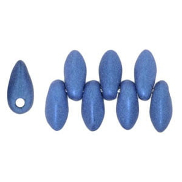 2.5x6mm Mini Dagger - #79031 Metallic Suede Blue