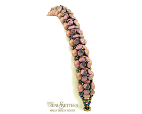 Sweet Alyssum Bracelet: Starman's Trendsetter Pattern
