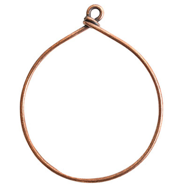 Bezel - Pendant: Hoop Wire Large by Nunn Design | 1 Each