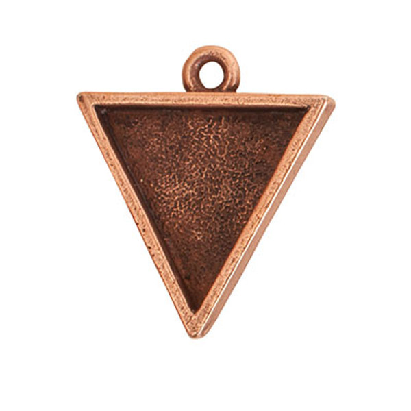 Bezel - Pendant: Triangle Small by Nunn Design | 1 Each