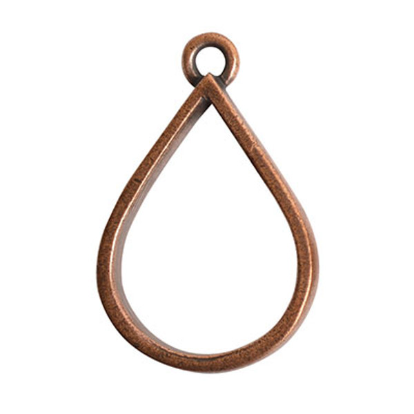 Bezel - Pendant: Drop Open Single Loop by Nunn Design | 1 Each