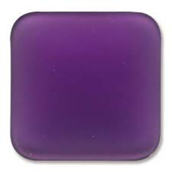 Lunasoft Square Cabochon 22MM - Grape | 1 Each *Discontinued*