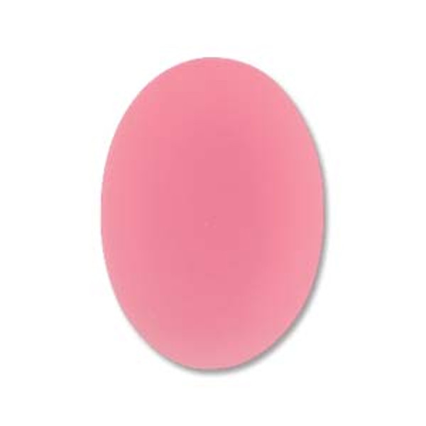 Lunasoft Oval Cabochon 18.5X13.5MM - Watermelon | Pk of 2 *Discontinued*