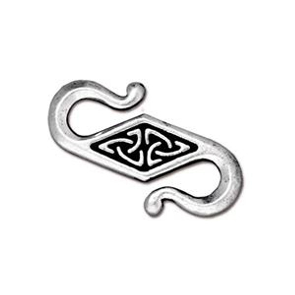 Tierracast Clasp: Celtic S-Hook | Pk of 2