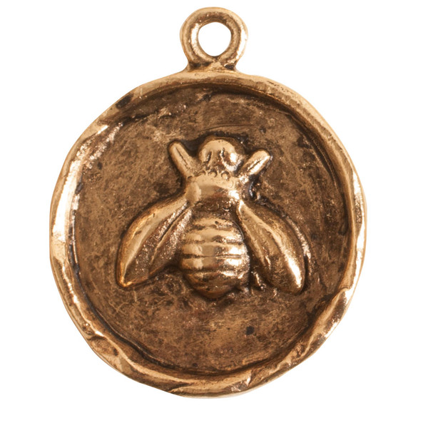 Nunn Charm: Small Round Bee | 1 Each