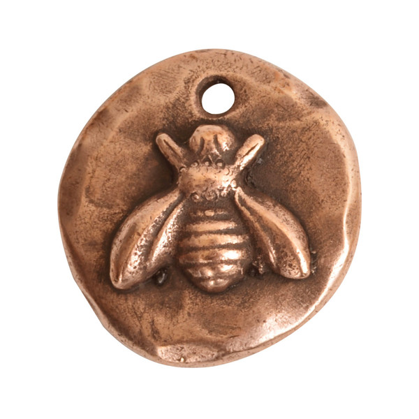 Nunn Charm: Organic Small Round Bee | 1 Each