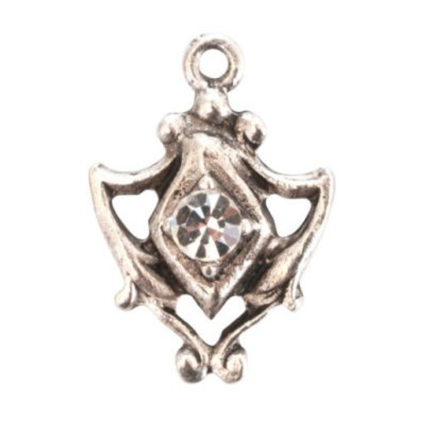 Charms: Medallion Crystal by Nunn Design | 1 Each