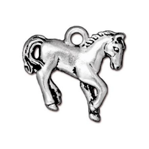 Charms: Yearling Horse by TierraCast | Pk of 2