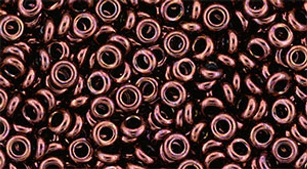 Demi Round Bead by Toho #222 Dark Bronze