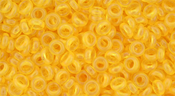 Demi Round Bead by Toho #YPS0047 HYBRID ColorTrends: Primrose Yellow Transparent