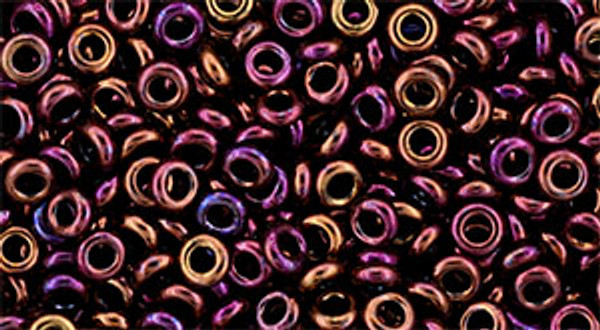 Demi Round Bead by Toho #502 Higher-Metallic Amethyst