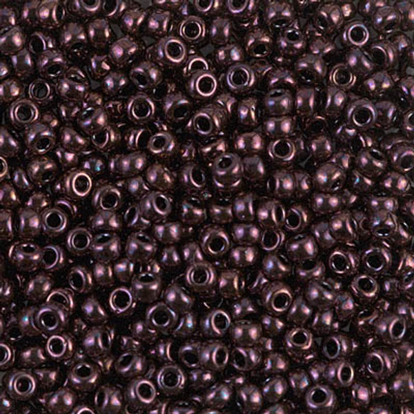 Round Seed Bead by Miyuki - #460 Dark Raspberry Metallic