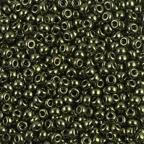 Round Seed Bead by Miyuki - #459 Olive Metallic