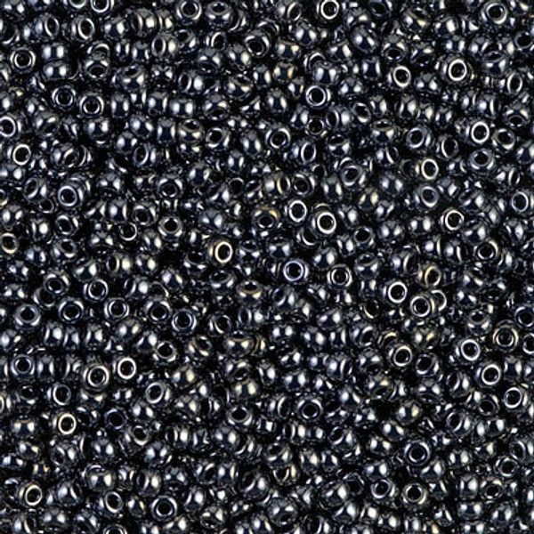 Round Seed Bead by Miyuki - #464 Light Gunmetal