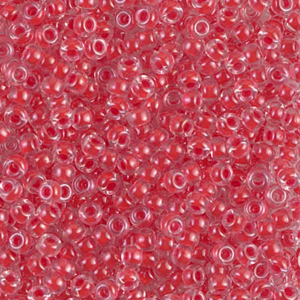 Round Seed Bead by Miyuki - #226 Dark Coral Inside Color Lined