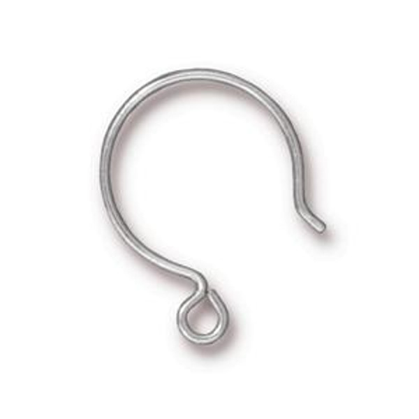 Tierracast Earwires: French Hoop Silver Filled w/Regular Loop | Pack of 4 *Discontinued*