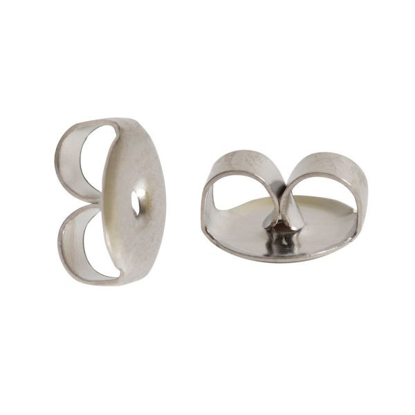 Nunn: Earring Clutch Butterfly Style Stainless Steel | Pk of 25