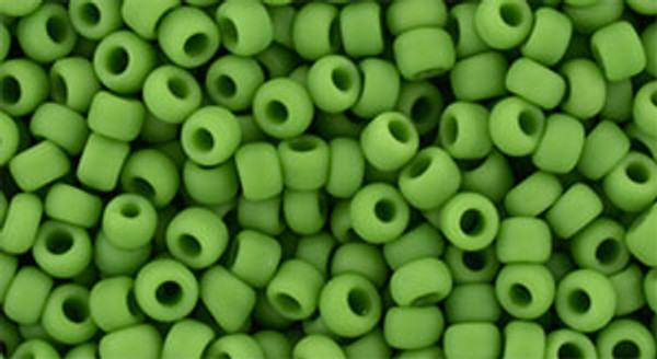 Round Seed Bead by Toho - #47-F Mint Green Opaque Matte