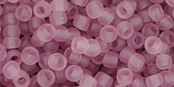 Round Seed Bead by Toho - #6-F Light Amethyst Transparent Matte