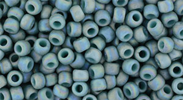 Round Seed Bead by Toho - #2634-F Semi Glazed Rainbow Turquoise