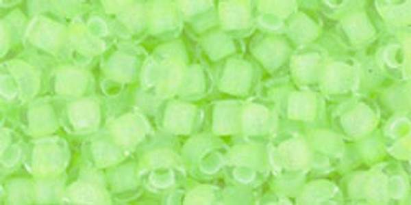 Round Seed Bead by Toho - #2503 Reflection Neon Green