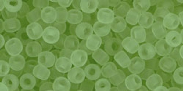 Round Seed Bead by Toho - #0015-F Citrus Spritz Transparent Matte