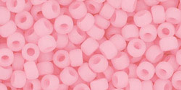 Round Seed Bead by Toho - #0145-F Innocent Pink Ceylon Matte