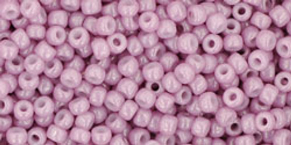 Round Seed Bead by Toho - #0127 Pale Mauve Opaque Luster