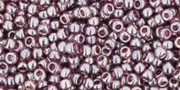 Round Seed Bead by Toho - #0110-B Medium Amethyst Transparent Luster