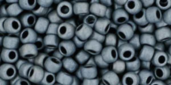 Round Seed Bead by Toho - #611 Gray Opaque Matte