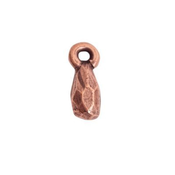 Nunn Metal Beads: Faceted Drop Itsy Single Loop | Pk of 2