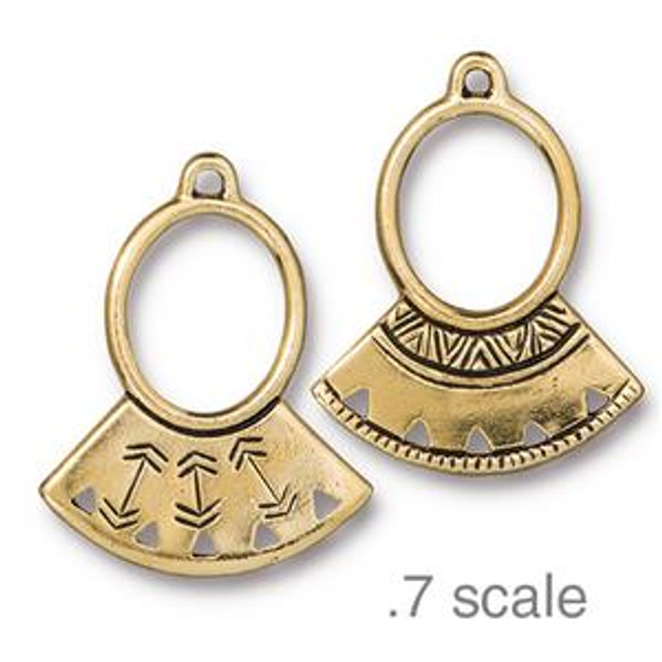 Tierracast Link: Ethnic Ring Fan | Pk of 1