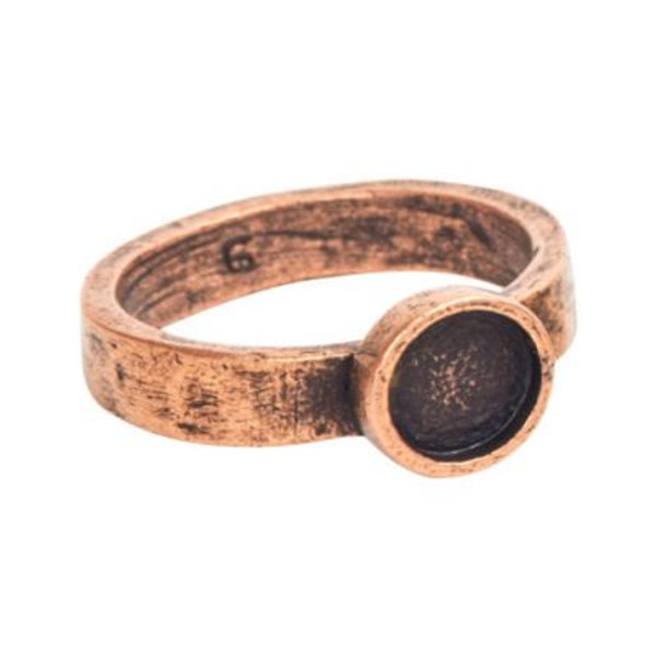 Hammered Itsy Circle Ring | 1 Each *Discontinued*